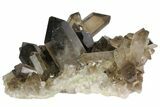 Smoky Quartz Crystal Cluster - Brazil #136166-1